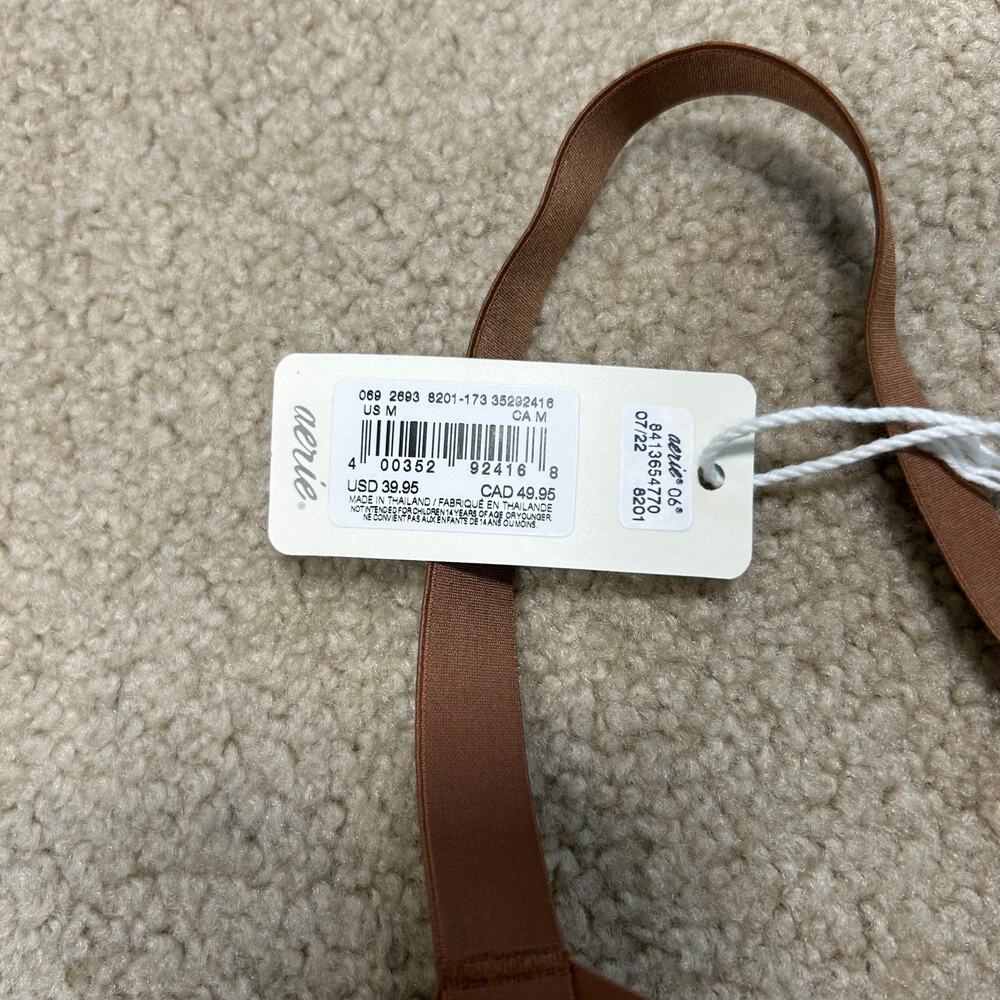 NWT SMOOTHEZ Aerie Padded Bralette Women's Horizon Size M - Picture 3 of 4